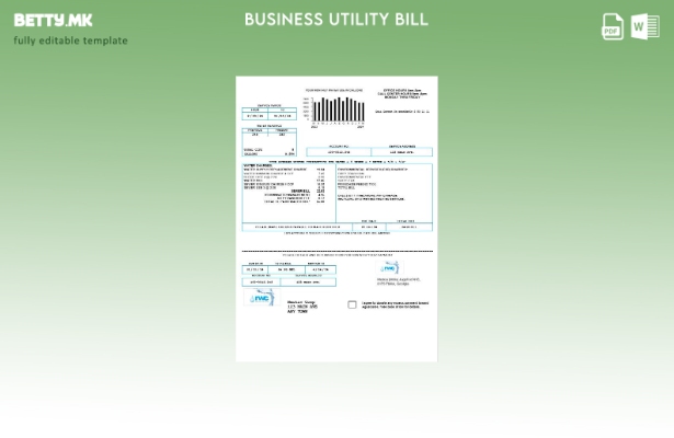 Модерен стил на Џорџија RWC деловни сметки за вода
